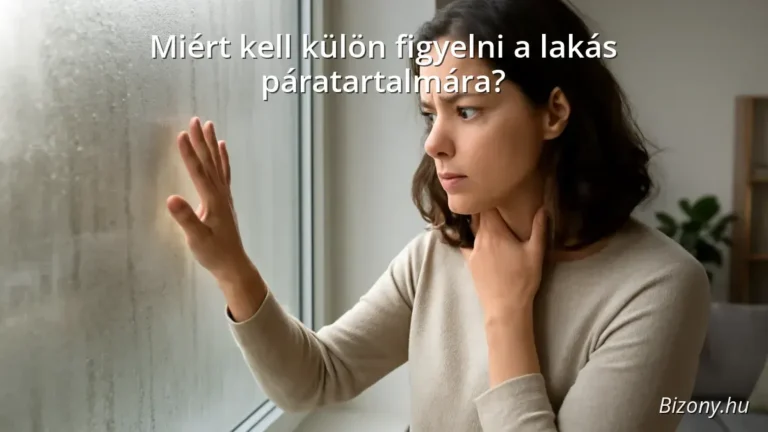 Miért kell külön figyelni a lakás páratartalmára?